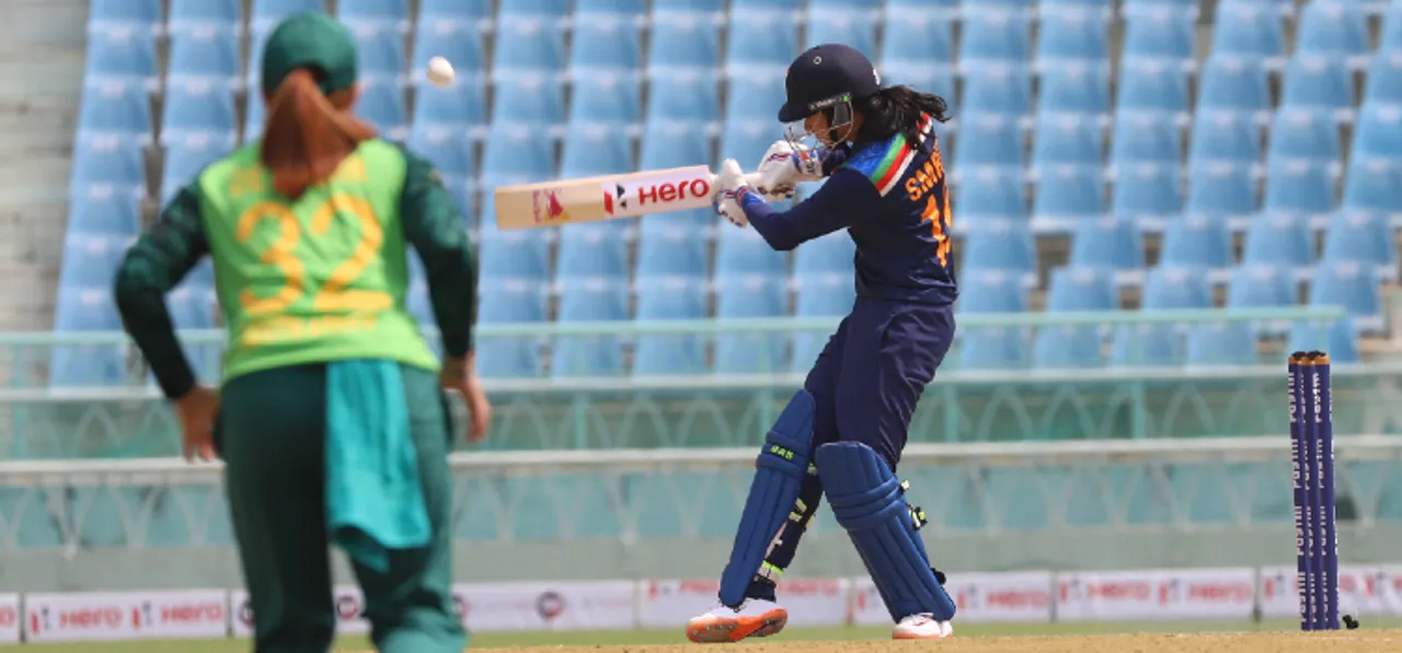 The disdainful punisher, Smriti Mandhana