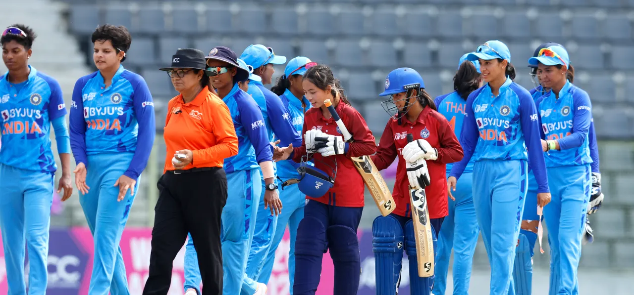 All-round India make it to final of Asia Cup with emphatic win over Thailand