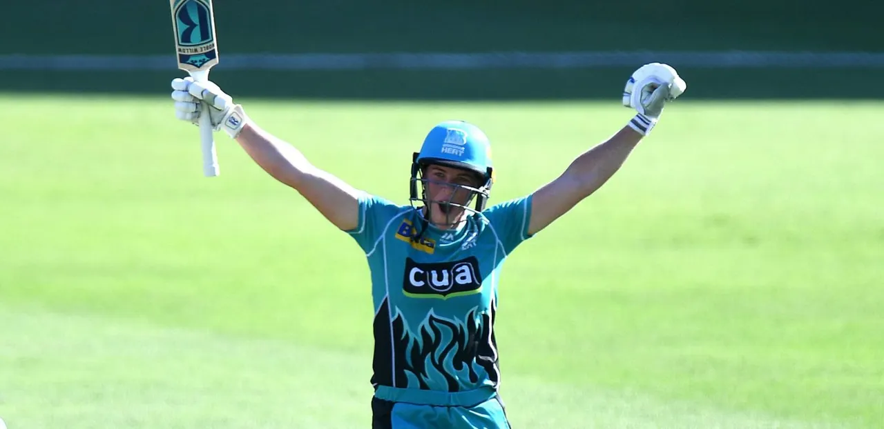 Grace Harris powers Brisbane Heat to their third win of WBBL