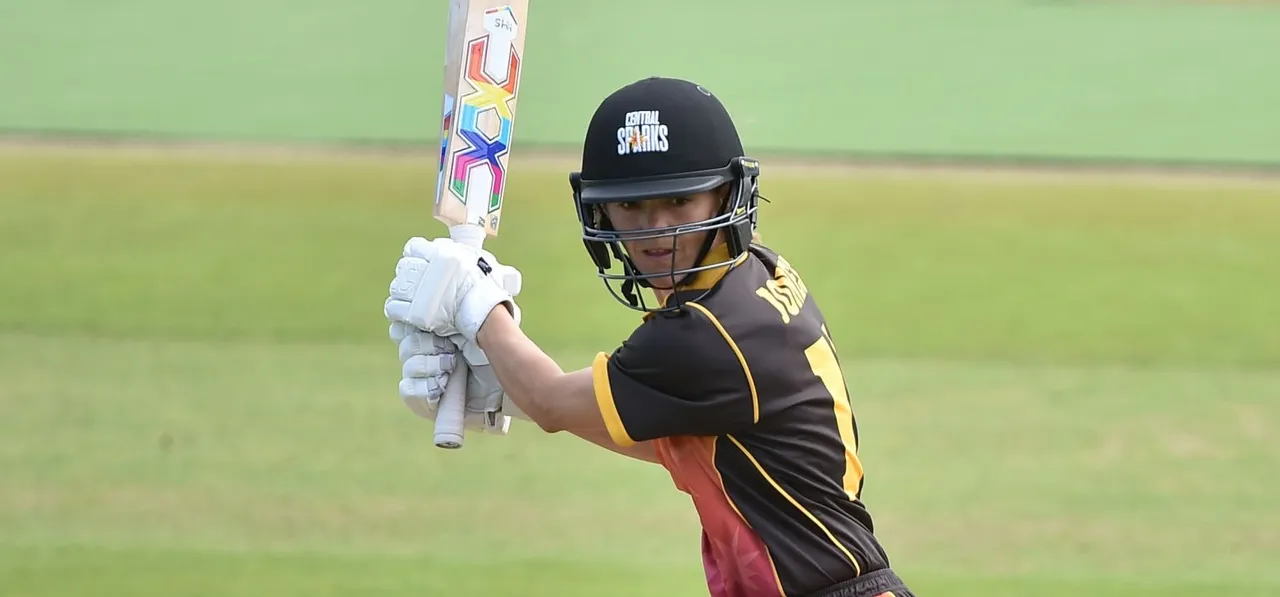 Evelyn Jones rues Central Sparks' lack of discipline in the field and application with the bat