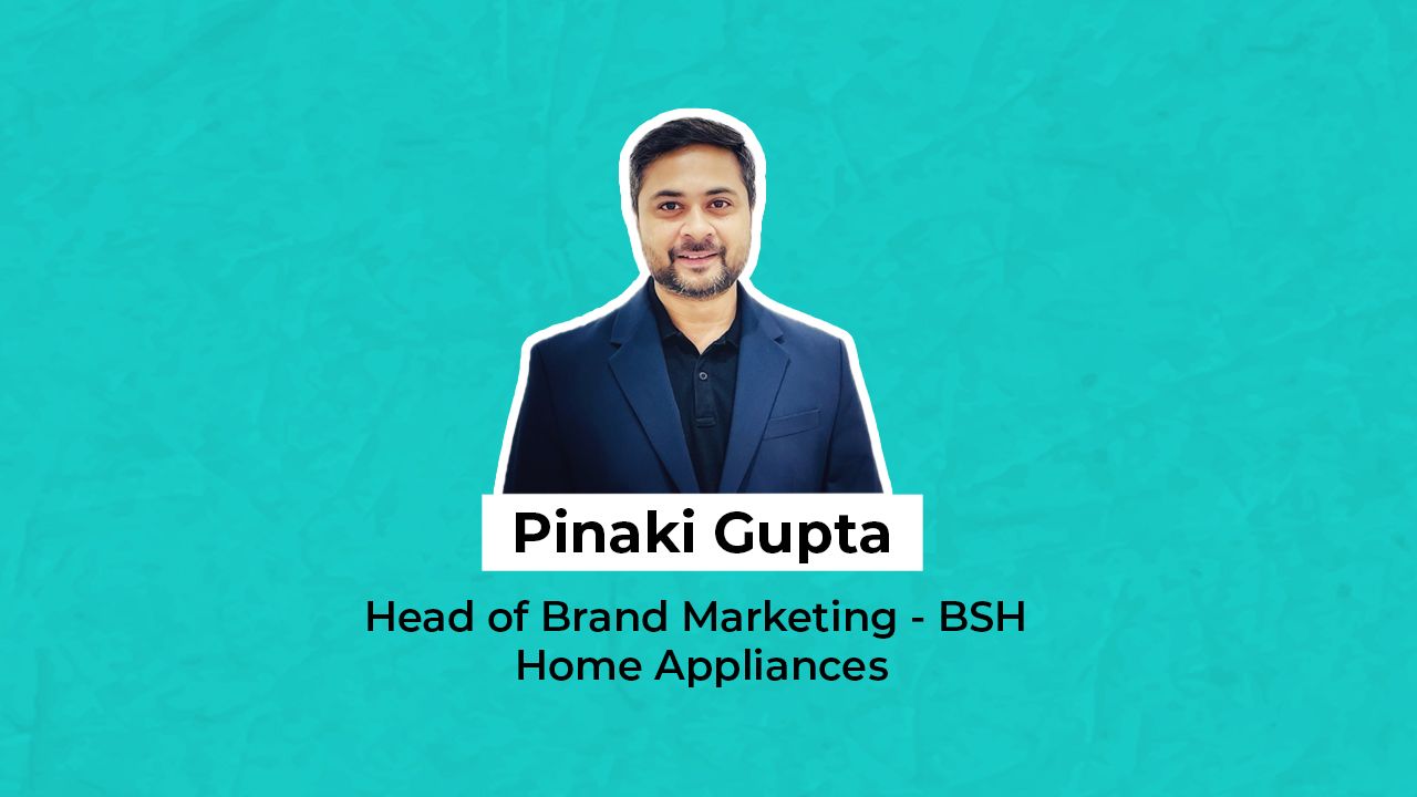 BSH Home Appliances India appoints Pinaki Gupta as the Head of Brand
Marketing