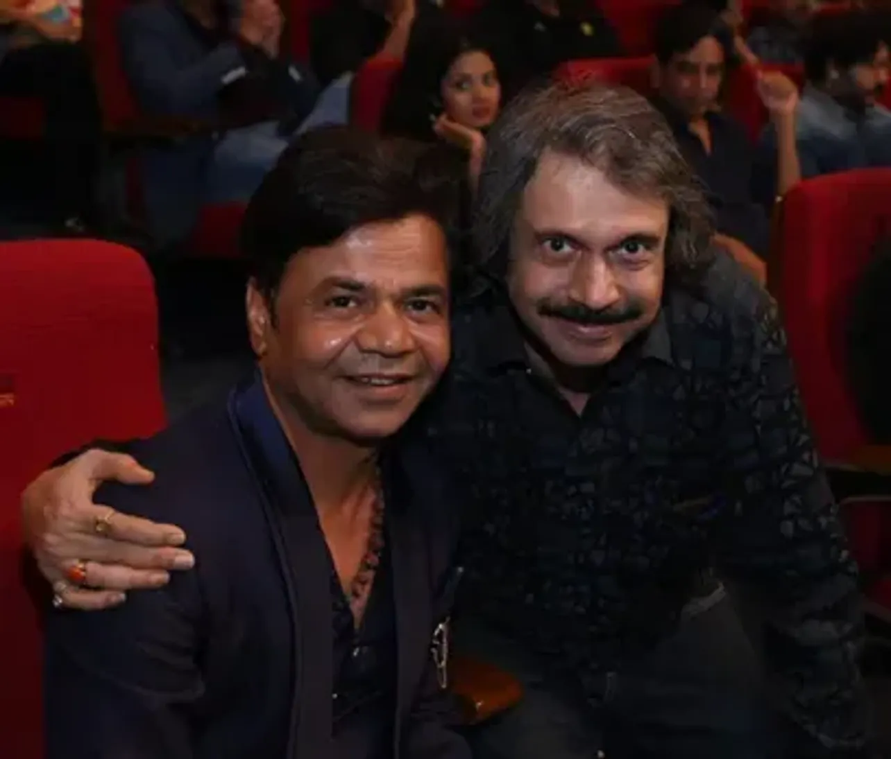 Phalke FF Awardee Rajpal Yadav with Chaitanya Padukone