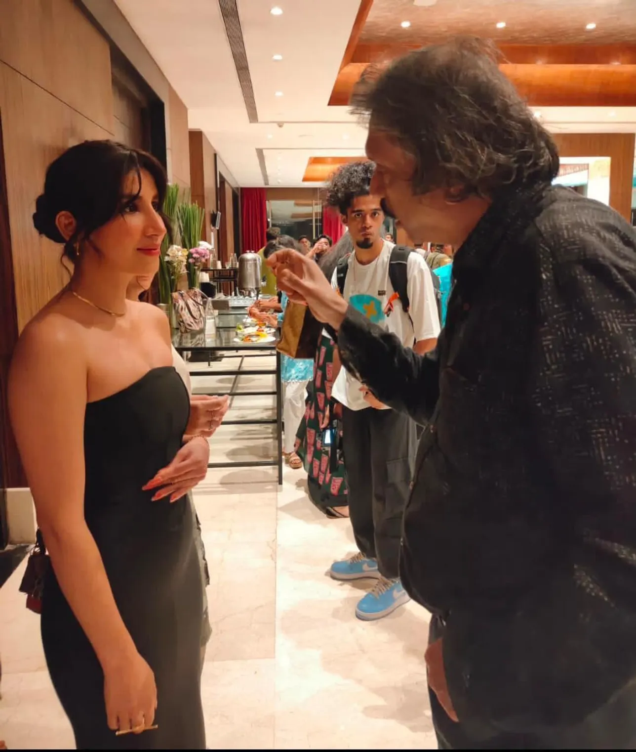 ZEE5--Silence 2--actress-model Parul Gulati speaks with Chaitanya Padukone