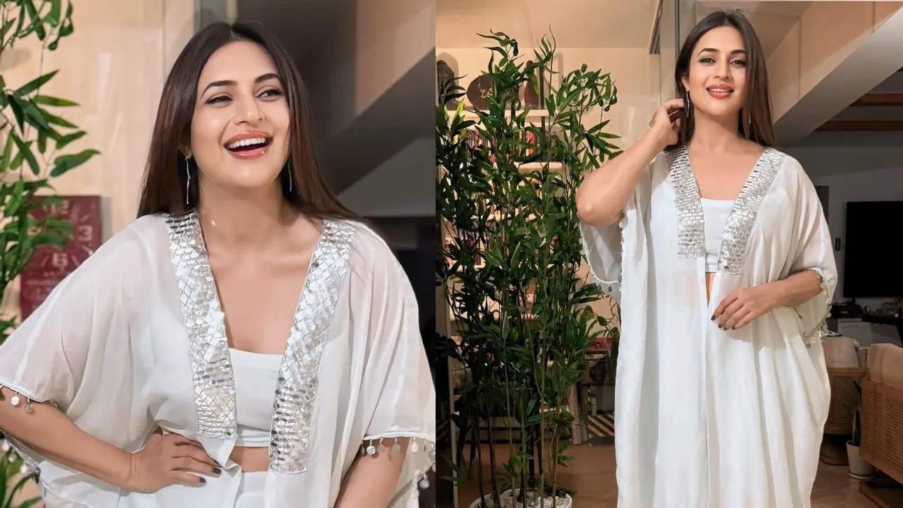 Divyanka Tripathi Looks Gorgeous in an All-White Co-ord Set, See Pics! |  IWMBuzz