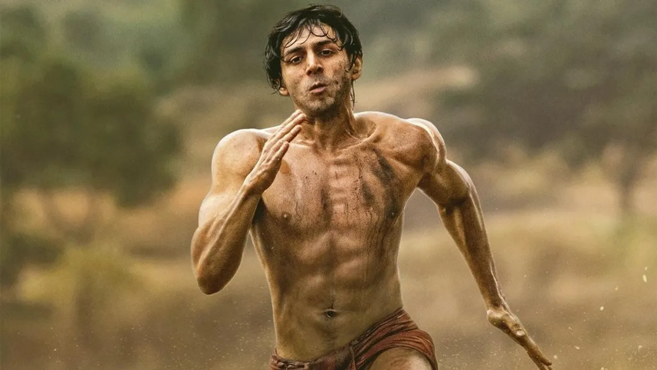 Sajid Nadiadwala's Chandu Champion: Kartik Aaryan goes raw and intense in  langot, first look out