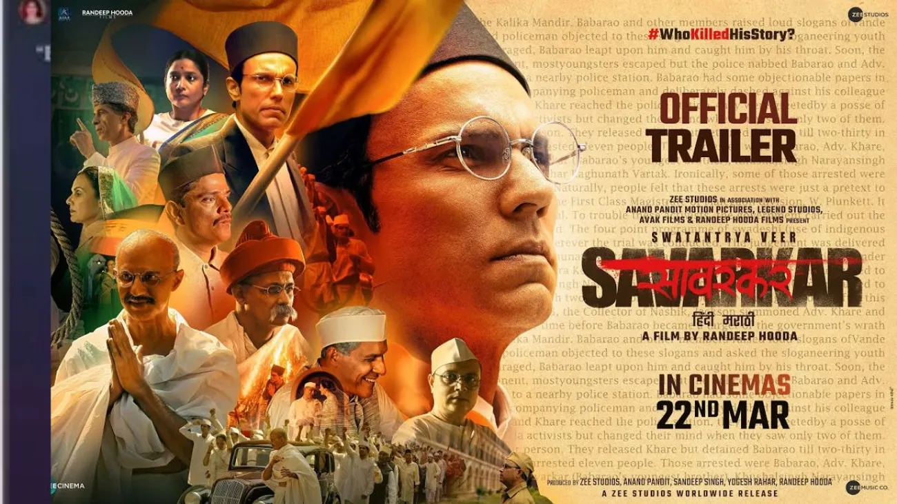 Swatantrya Veer Savarkar' Trailer: Randeep Hooda shines as the eponymous  freedom fighter in his directorial debut – Firstpost