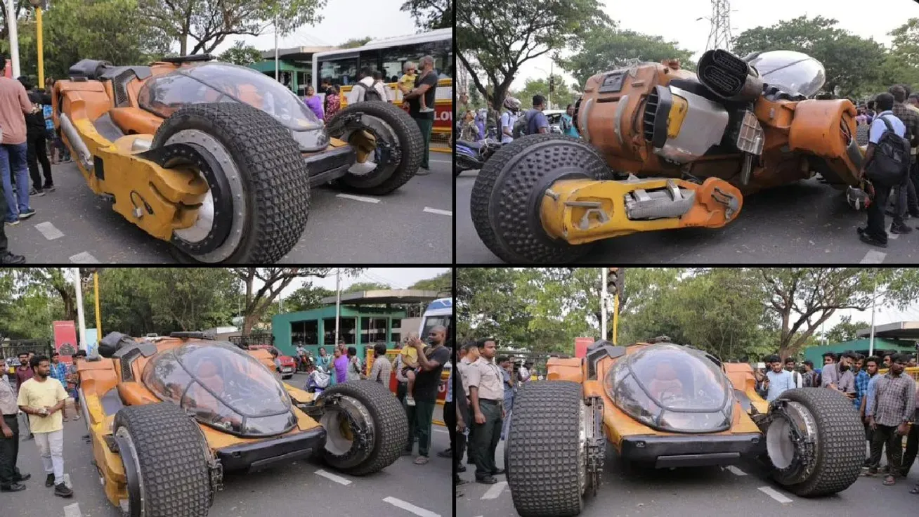 Mahindra's Real-Life Creation of Fictional Car for 'Kalki 2898 AD' Film -  DriveSpark