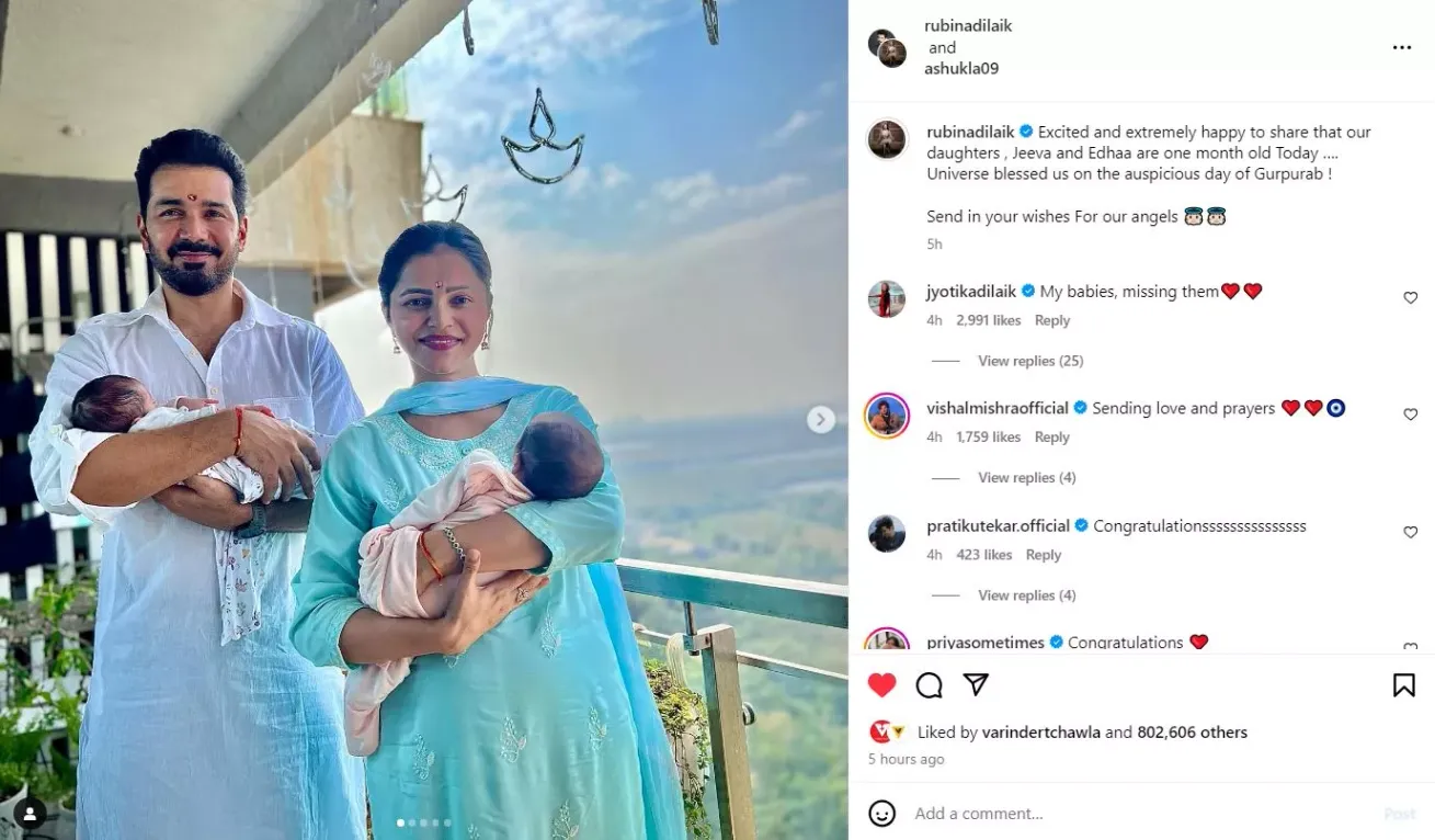 Rubina Dilaik- Abhinav Shukla