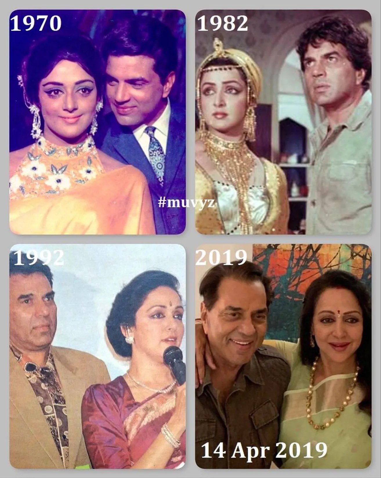 Hema and Dharmendra 