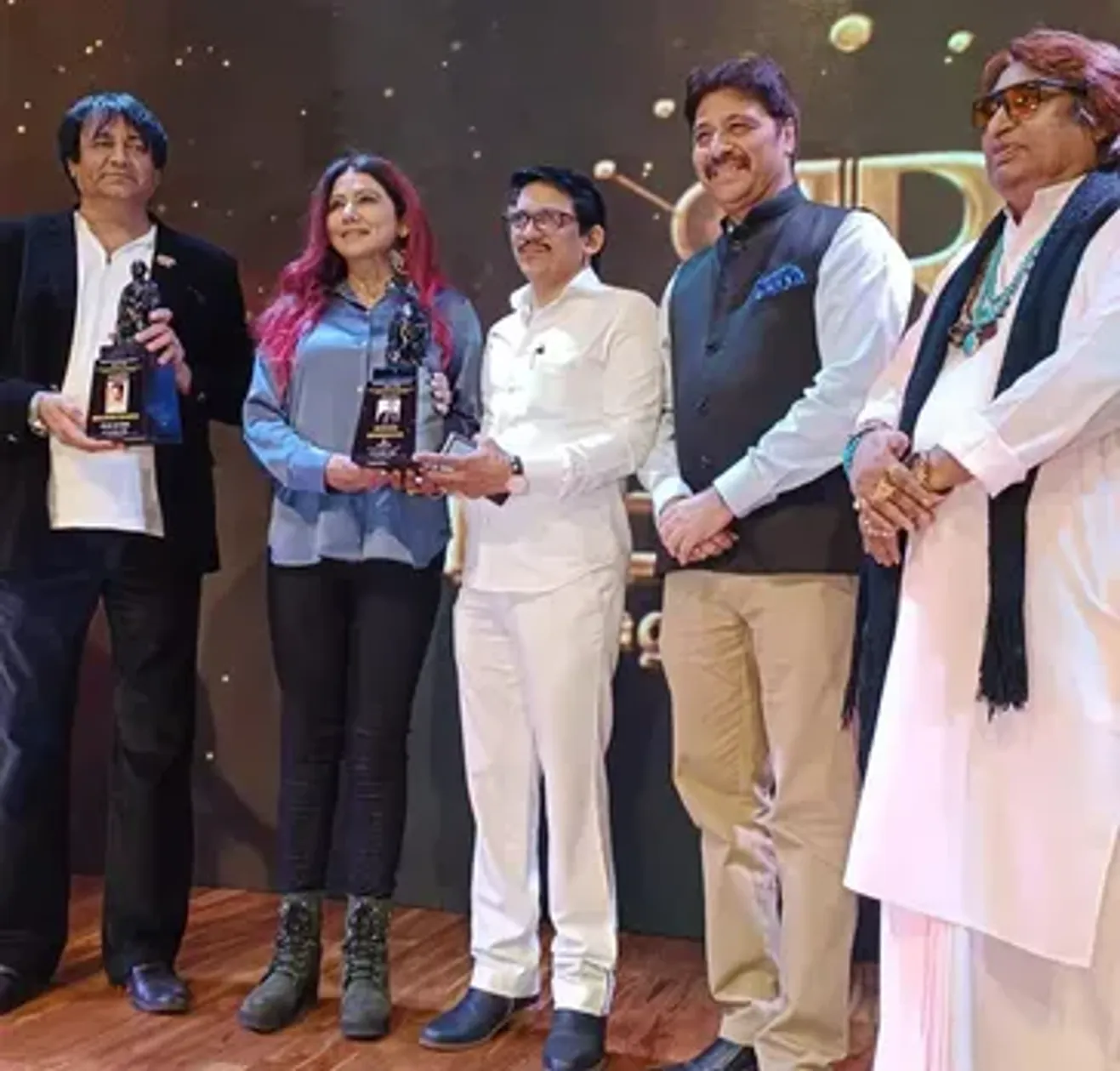 DadasahebPhalke C-N (F-C) Awards- Raju Tank, Tina Ghai, Bhupesh and Dilip Sen
