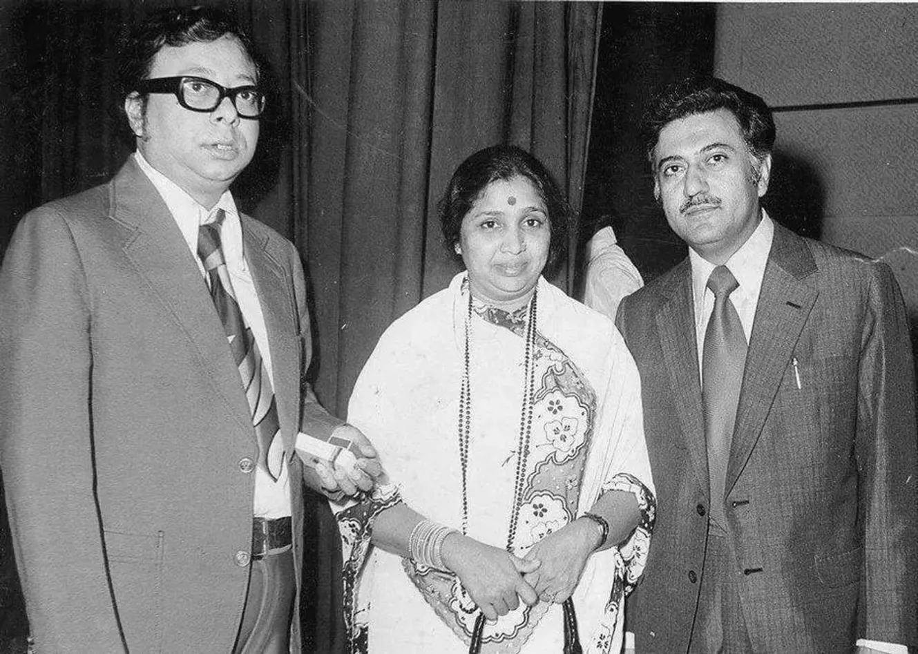 Ameen Sayani Asha bhosle