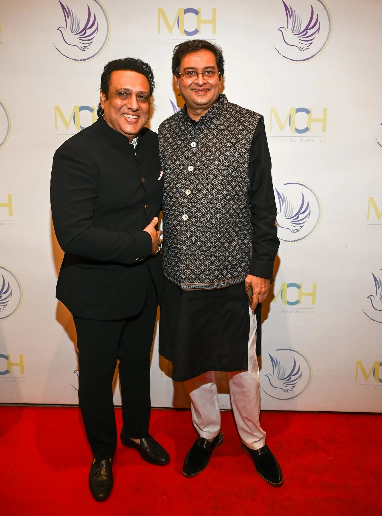 Govinda Ahuja with Rumi Jaffery at MUKKTI - A Smita Thackrey Foundation celebrates Bala Saheb Thackrey's  Birth Anniversary