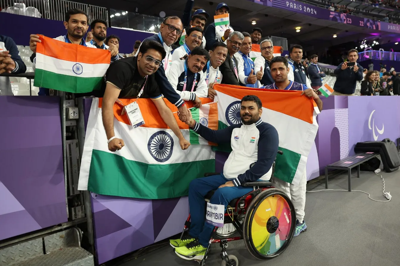 Dharambir won Gold in Men's Club Throw F51 event at Paris Paralympics 2024 - sportzpoint.com