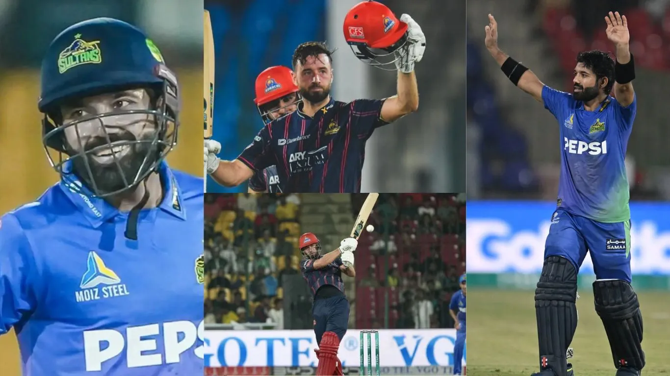  james vince, mohammad rizwan , Karachi Kings, Multan Sultans