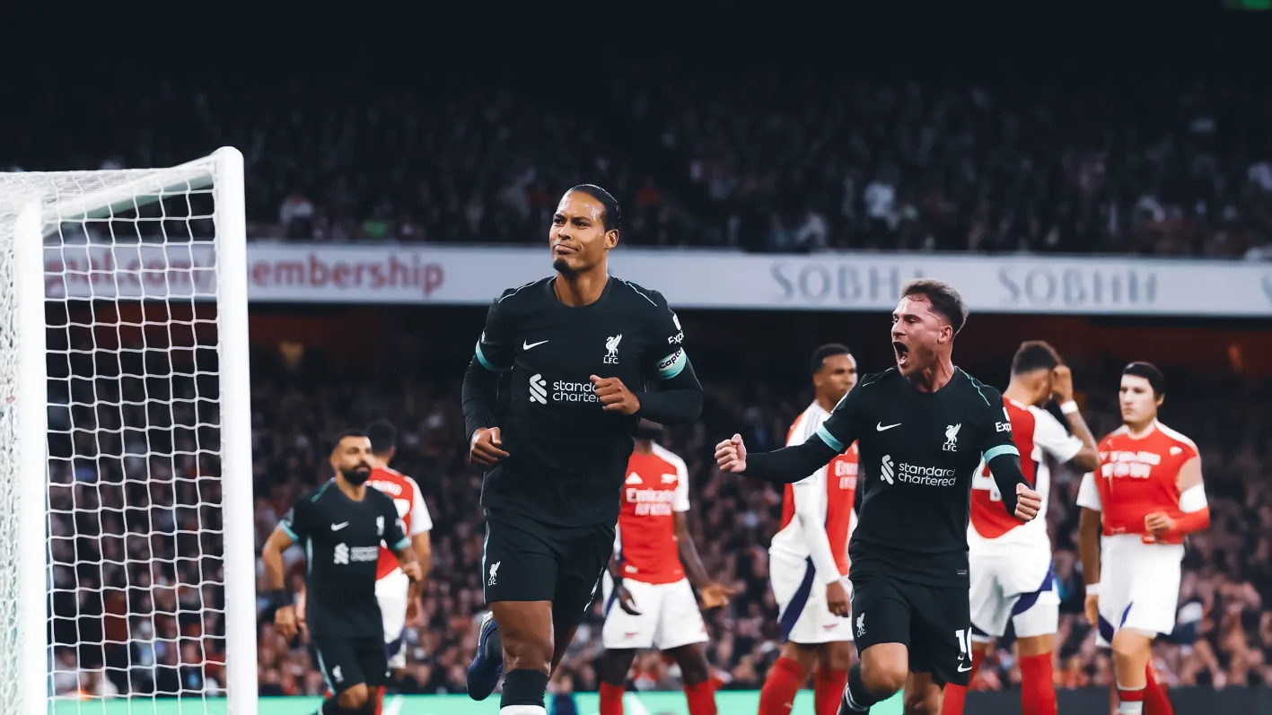 Virgil van Dijk scored for Liverpool - sportzpoint.com
