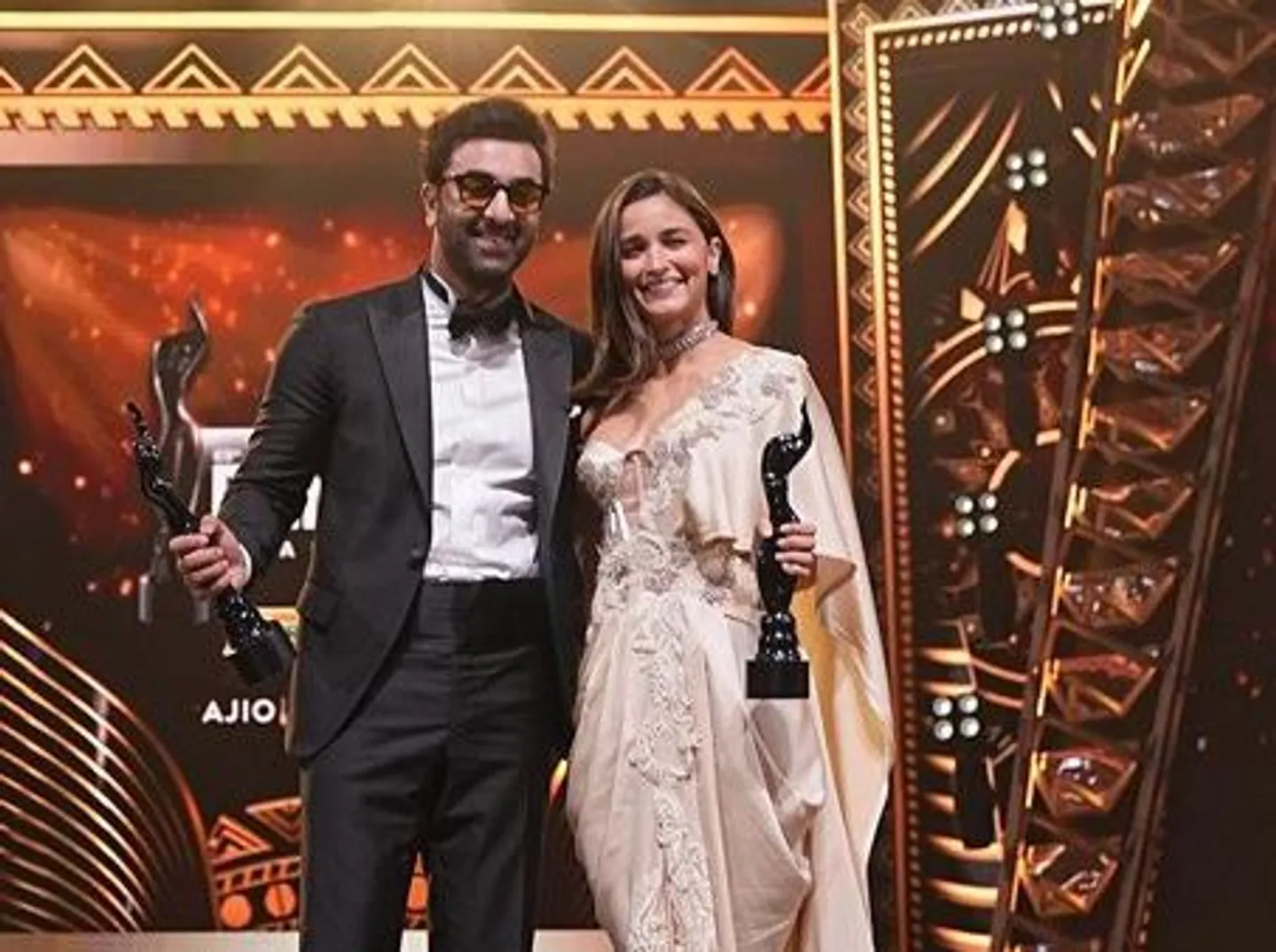 Filmfare Awards-Winning Couple Ranbir Kapoor and Alia Bhatt