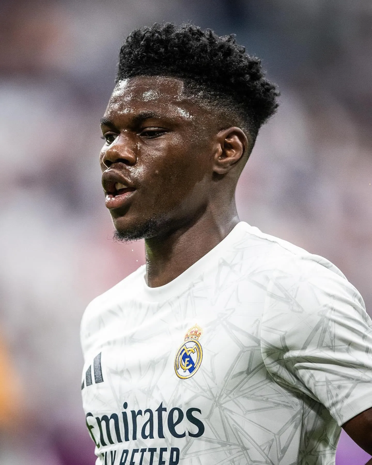 Tchouameni during an intense game for Real Madrid- Sportz Point.com