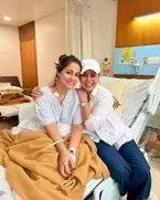 𝑯𝒊𝒏𝒂 𝑲𝒉𝒂𝒏 | This Picture is from the Day of My Very First Chemo.  And this Angel of a Woman surprised me all of a sudden in the hospital. She  has been… |