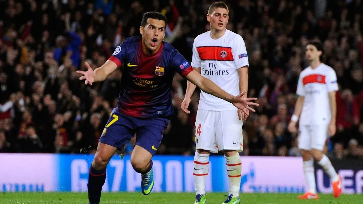 PSG vs Barcelona rivalry: Pedro scores in the UCL 2012-13 QFs | sportzpoint.com