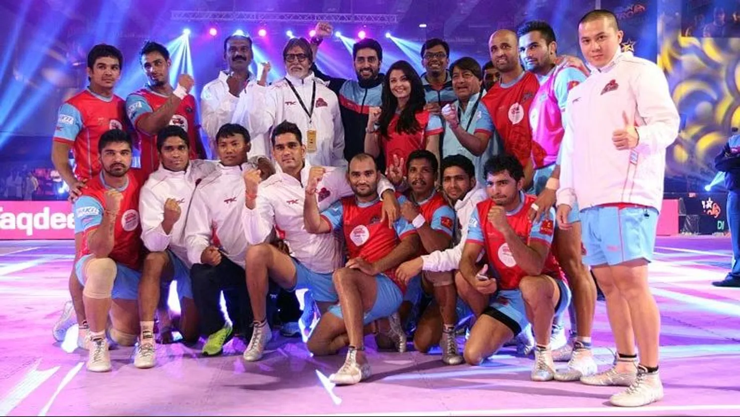 Abhishek Bachchan Pro Kabaddi team Pink Panthers