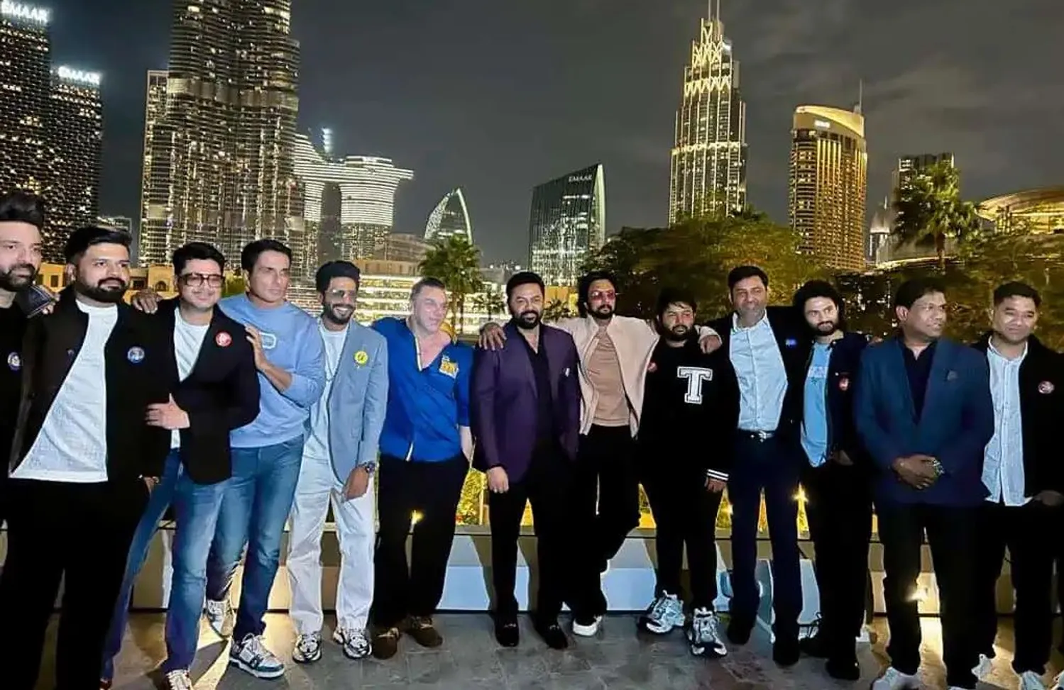 Celebrity Cricket League 2024 promo launch held at Burj Khalifa