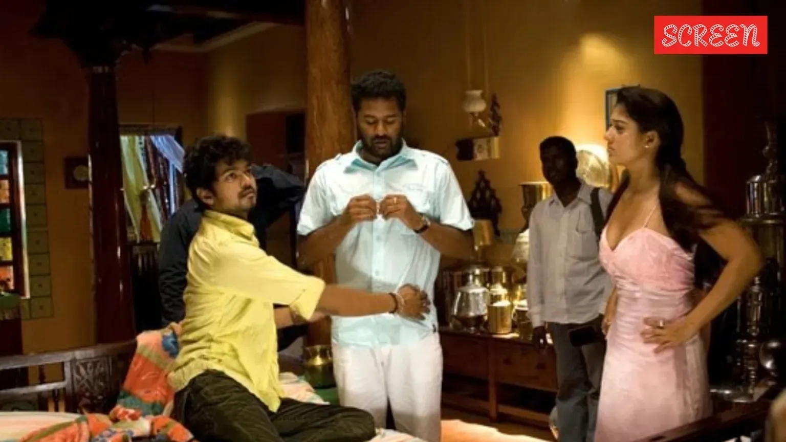 Vijay Prabhu Deva and Nayanthara from Villu