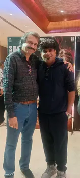 Baby John-- Director Kalees (right) with Sr Journalist Chaitanya Padukone