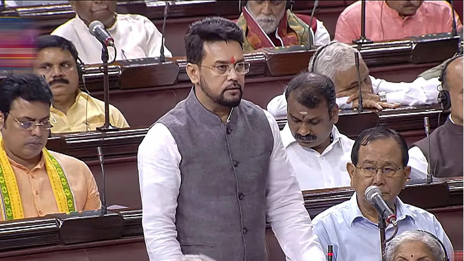 Anurag Thakur Monsoon session of Parliament
