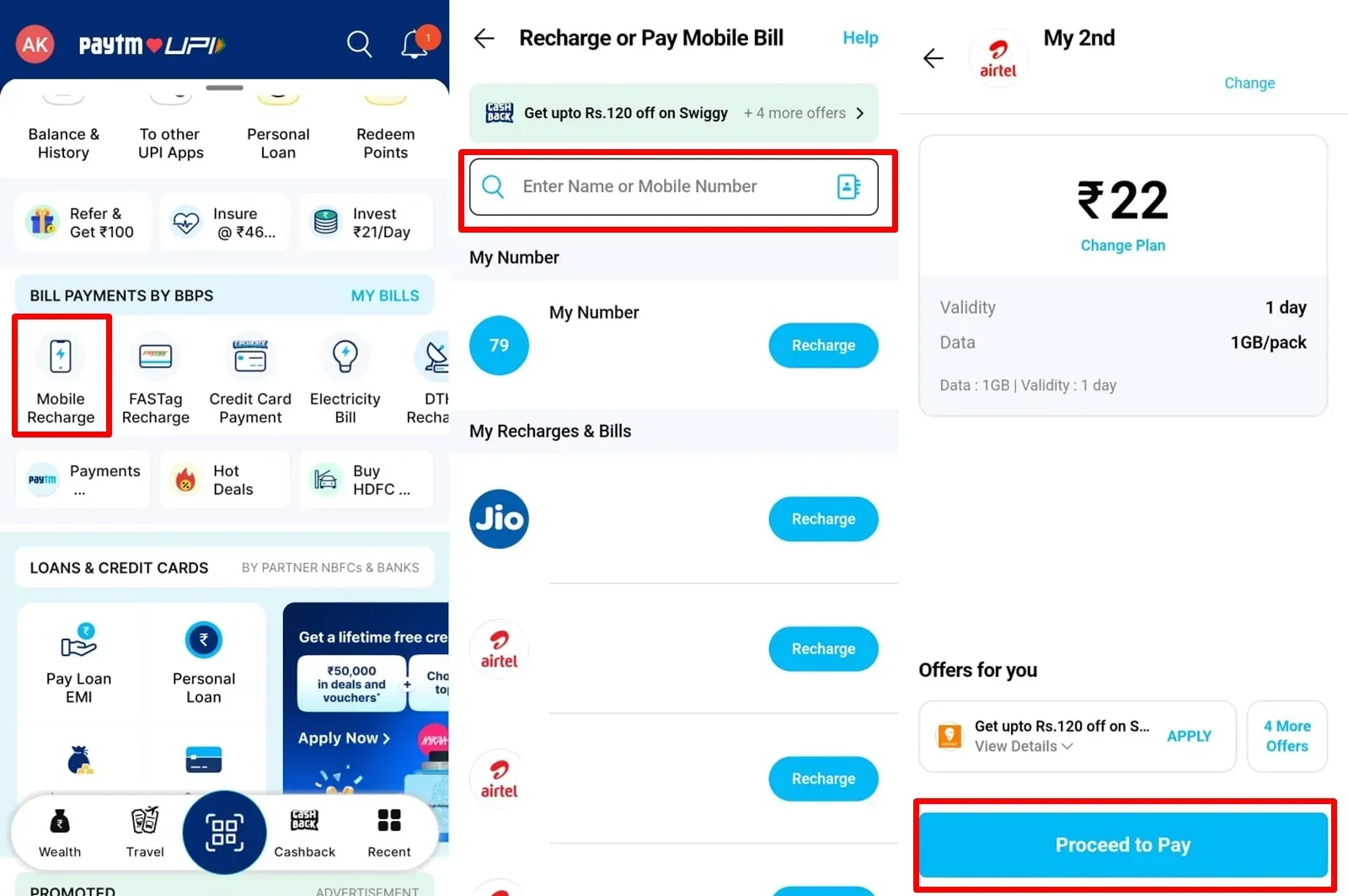 Paytm-recharge-mobile-number