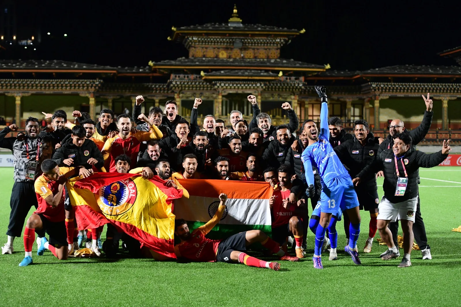 Dimitrios Diamantakos Fires East Bengal FC to Knockout Stage of AFC Challenge League 2024/25 - sportzpoint.com