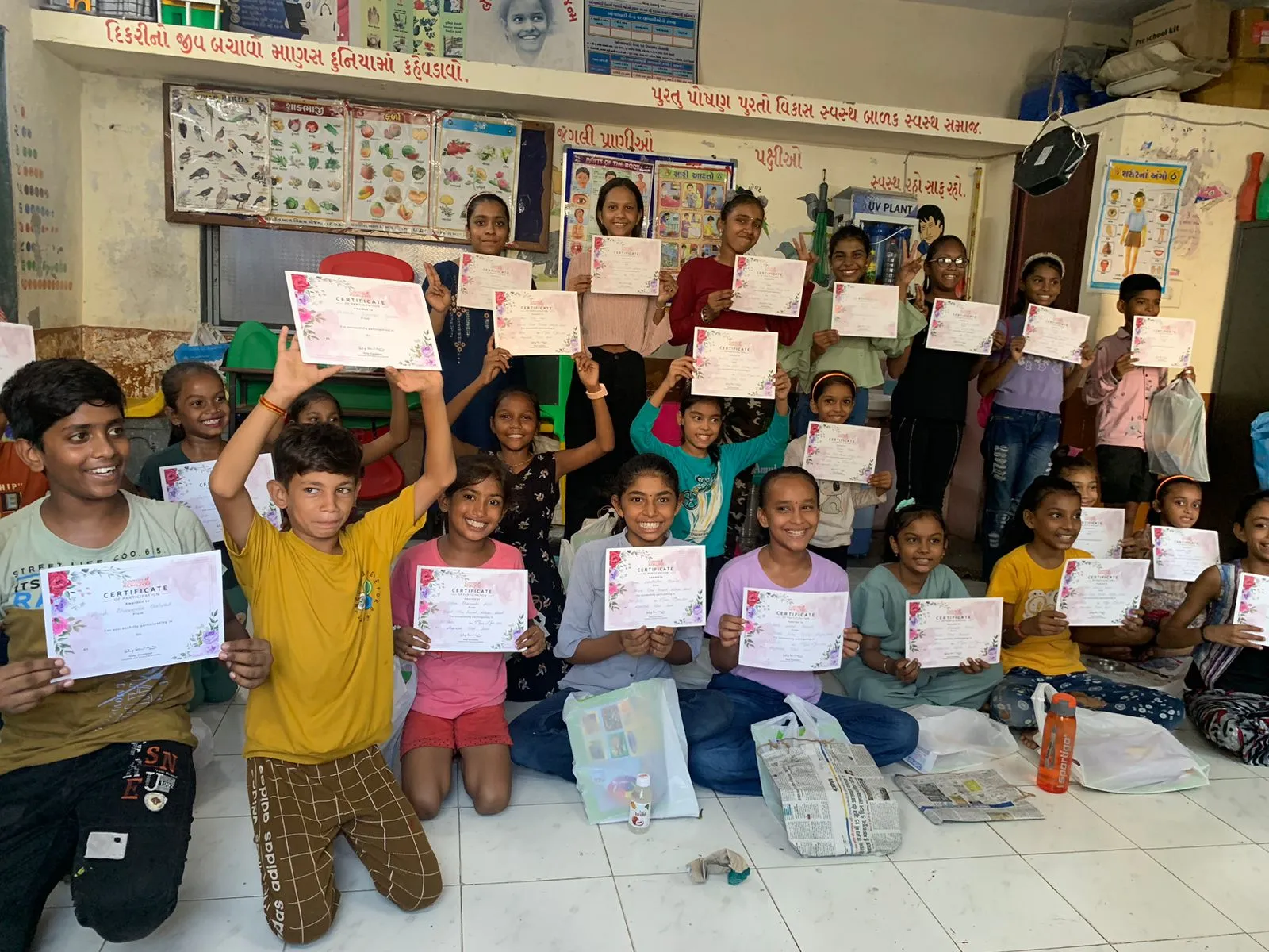 આવાસના બાળકોને શિબિરમાં વિવિધ માહિતી થી અવગ કરાયા 