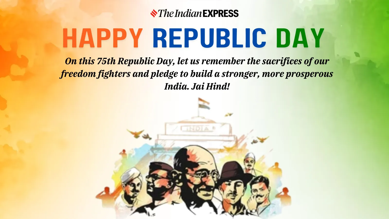 Happy Republic Day 2024 Best wishes quotes and images to share on this Republic Day with family and friends