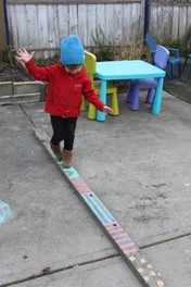 Backyard Balance Beam - Mama.Papa.Bubba.