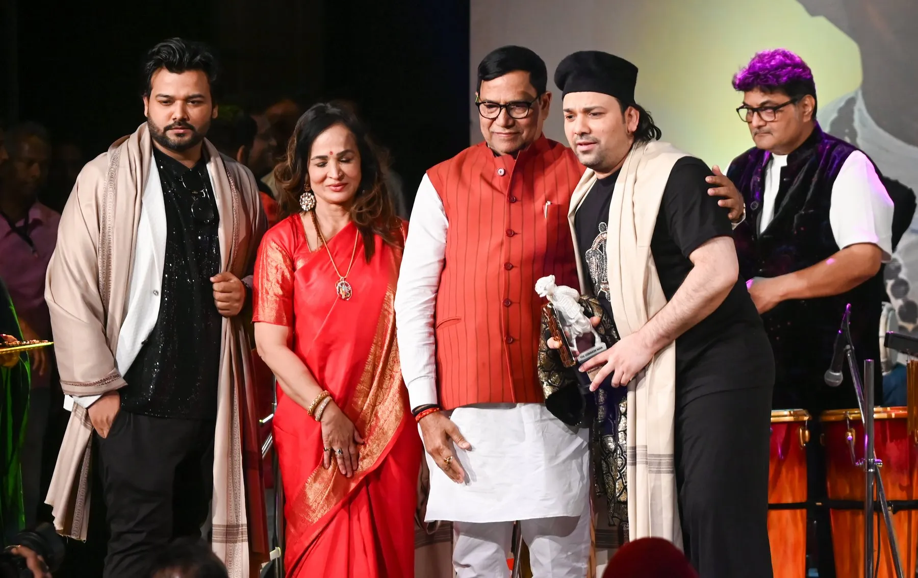  Altamash Faridi with Smita Thackrey, Pripa Shankar Singh, Shahdab Faridi MUKKTI at MUKKTI - A Smita Thackrey Foundation celebrates Bala