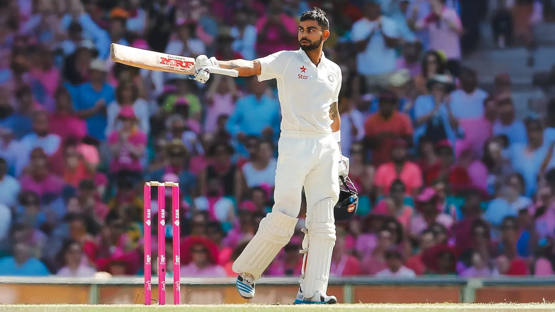 147 Runs | vs Australia, Sydney, 2015 - Border-Gavaskar Trophy: Details of every century scored by Virat Kohli in Australia - sportzpoint.com