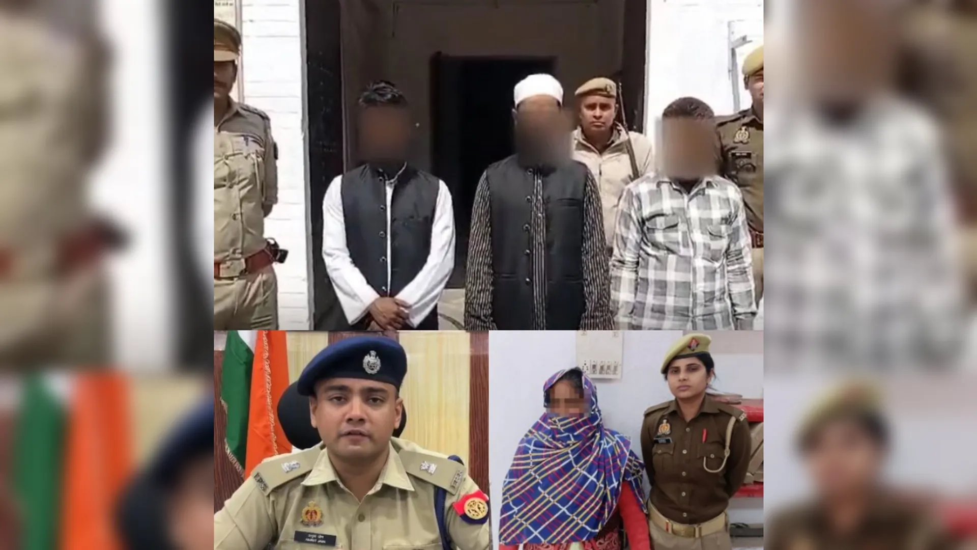Aligarh news, up news, hindi news, illegally Bangladeshi. अवैध बांग्लादेशी गिरफ्तार, अलीगढ़, उत्तर प्रदेश