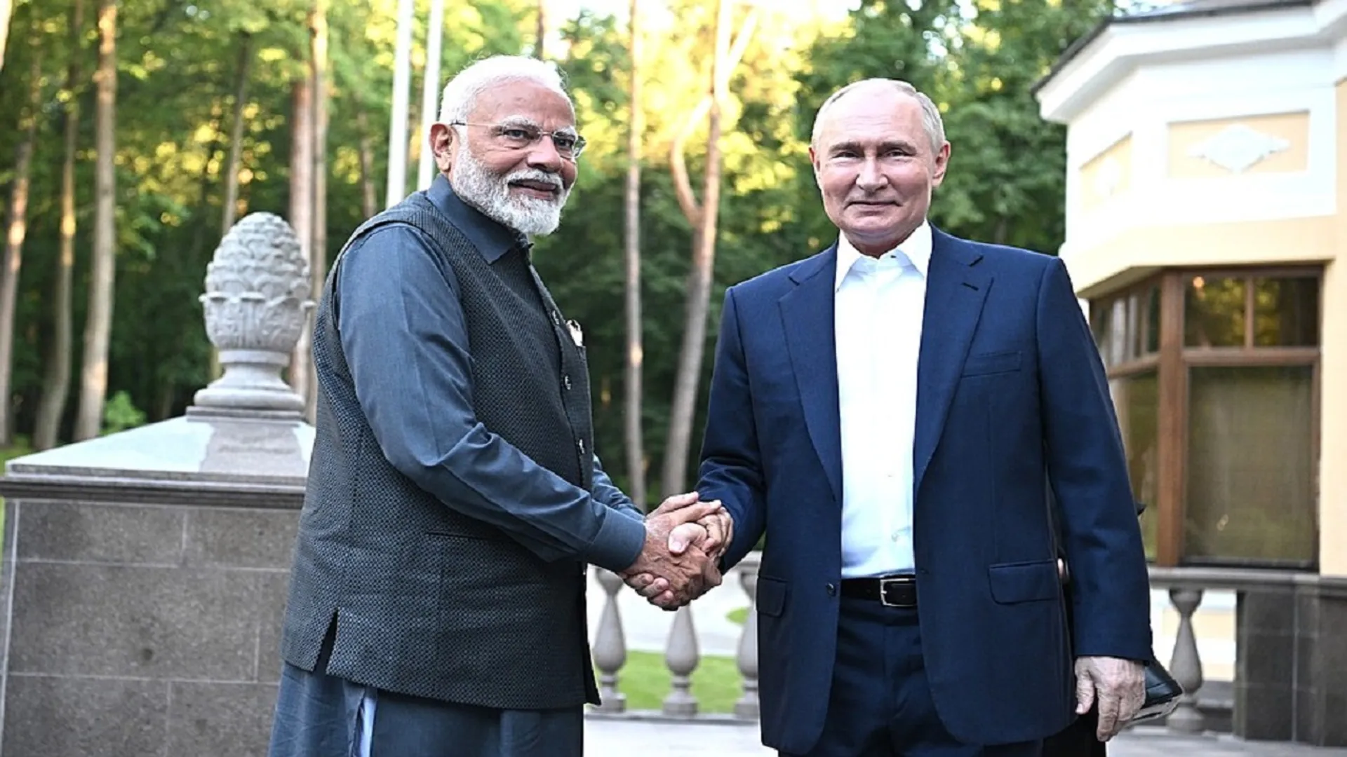 Narendra Modi and Putin