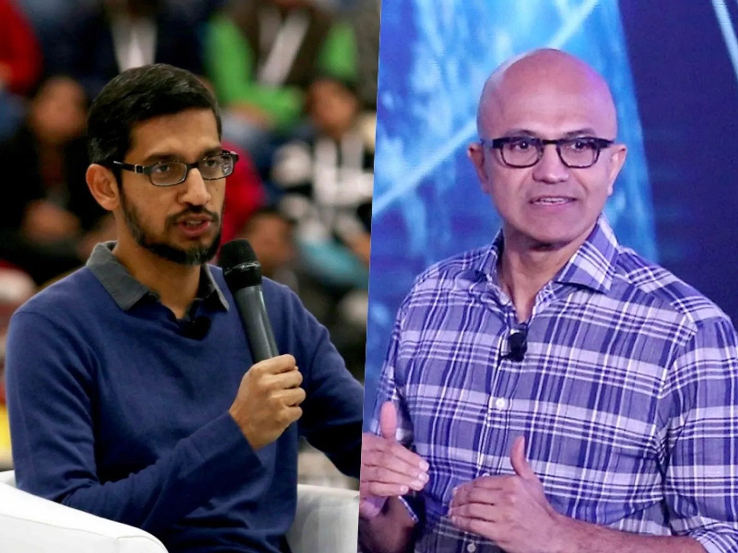 Sundar Pichai, Satya Nadella, Microsoft AI, Google AI, Google, AI models comparison, ChatGPT, DealBook Summit, सुंदर पिचाई, सत्य नडेला, Google Search, Google Cloud, AI infrastructure, AI innovation, Alphabet earnings, Microsoft Bing, Google vs Microsoft, AI race, AI dominance, AI models comparison, technology rivalry, AI advancements, generative AI solutions, Google Lens, cloud computing, anti-competitive practices, OpenAI partnership, big tech competition, AI future, Google vs OpenAI,