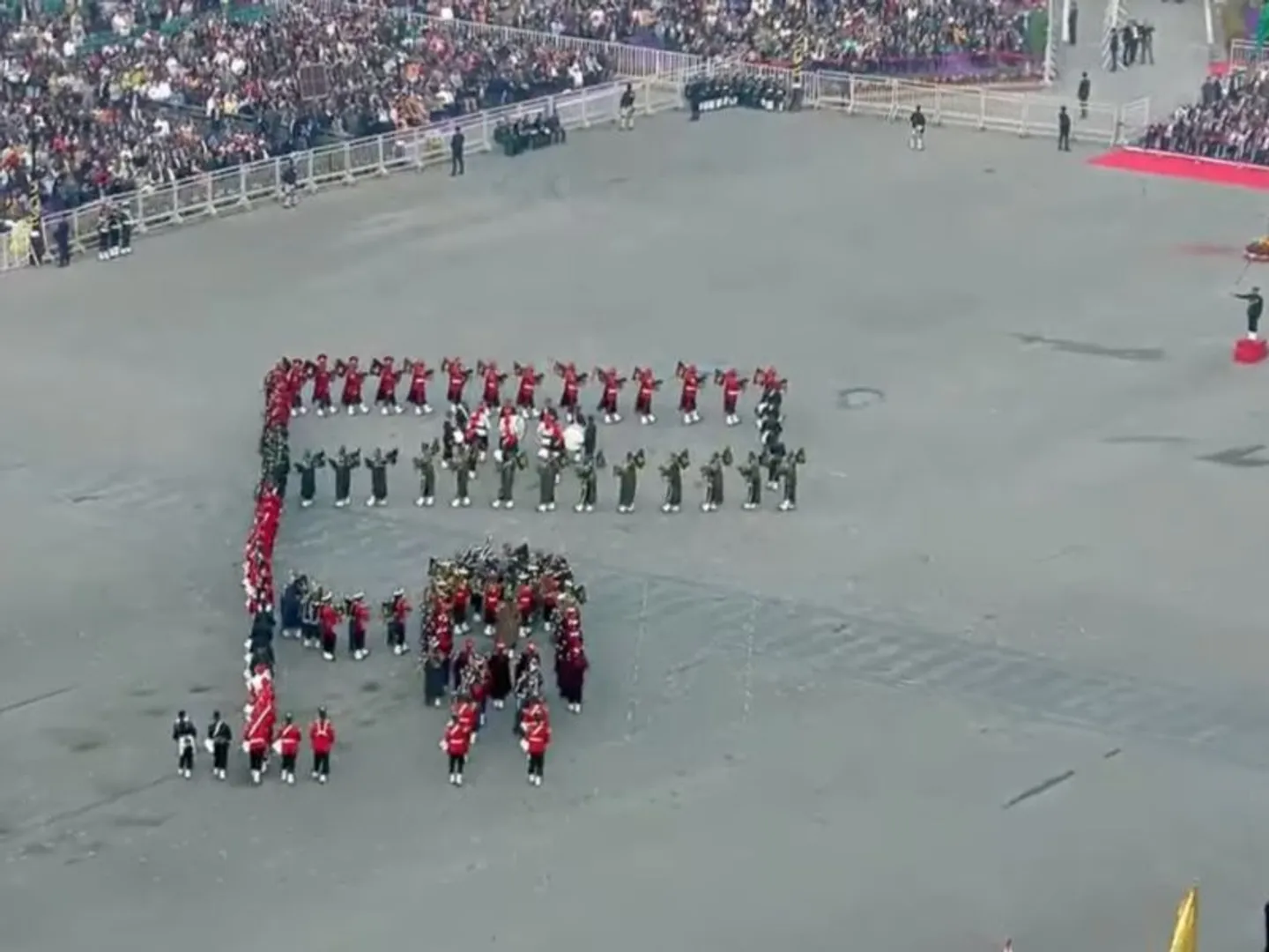 beating the retreat, delhi, republic day