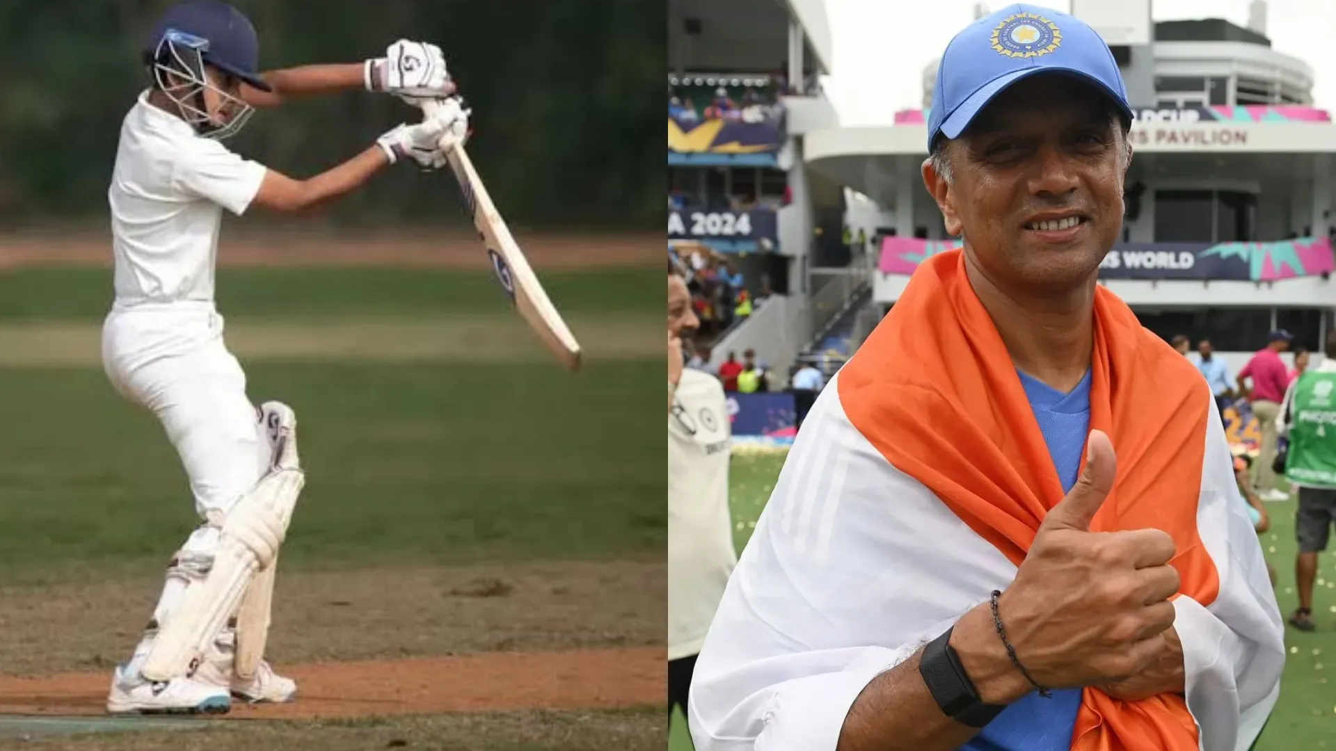 Rahul Dravid के बेटे ने अहम मुकाबले में ठोका शतक