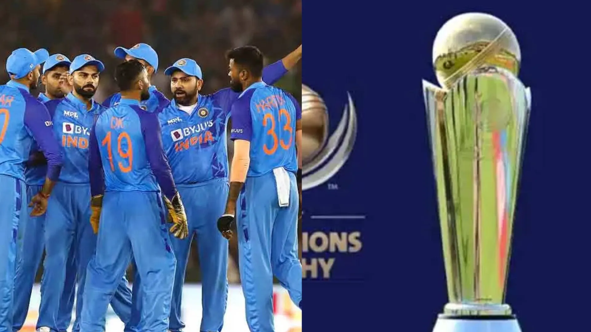 चैंपियंस ट्रॉफी 2025 के लिए Team India का ऐलान! 