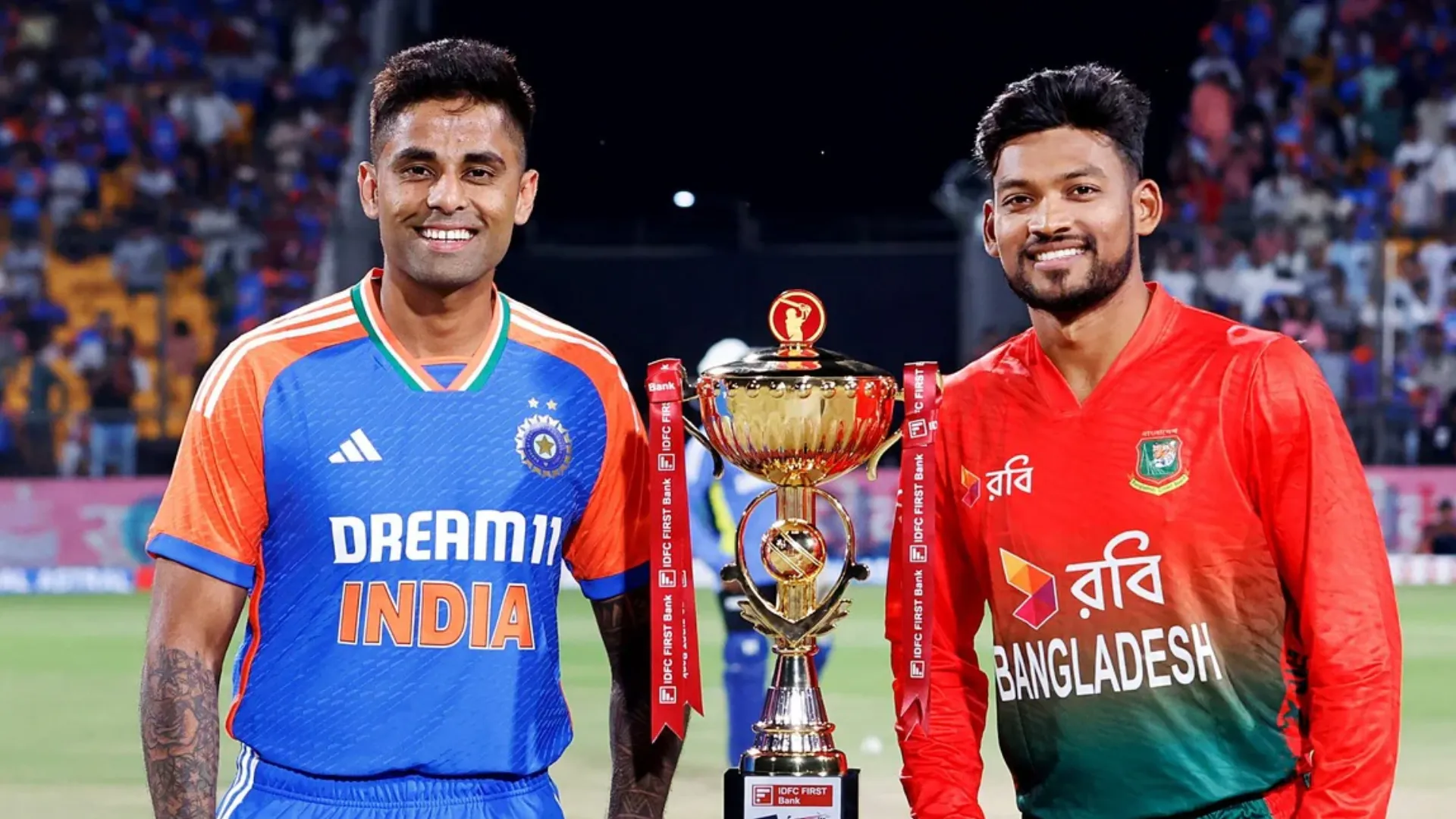 बांग्लादेश से Team India खेलेगी 3 टी20 मैच 