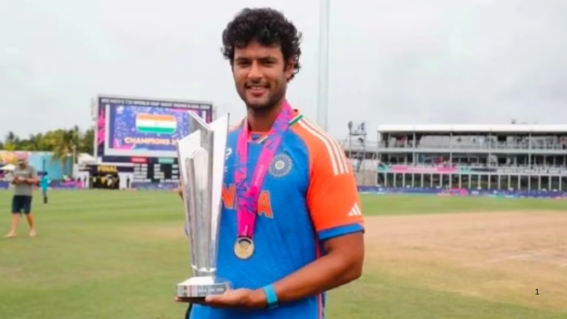 टी20 विश्व कप 2024 में चैंपियन टीम का हिस्सा थे दुबे