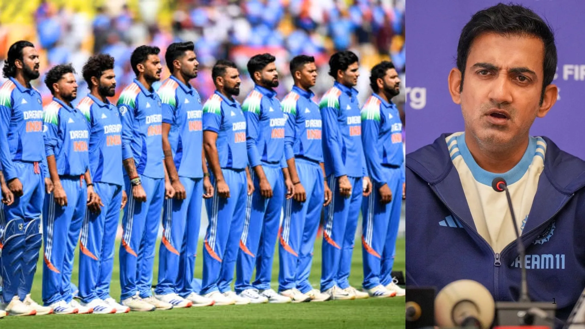 पहले ODI में जीत के बावजूद इन 2 खिलाड़ियों पर फूटा कोच Gautam Gambhir का गुस्सा, दूसरे वनडे से होंगे बाहर