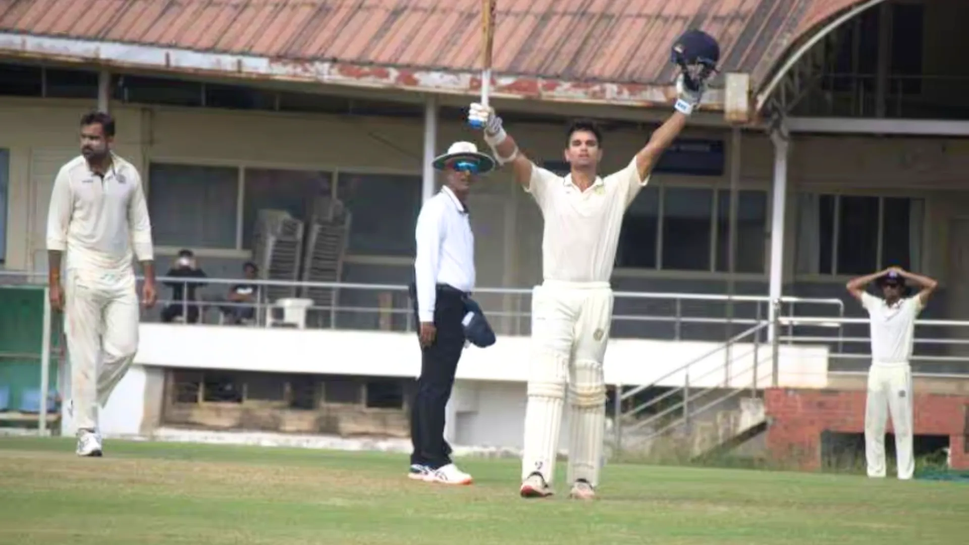 रणजी ट्रॉफी में Arjun Tendulkar में खेली तूफानी पारी 