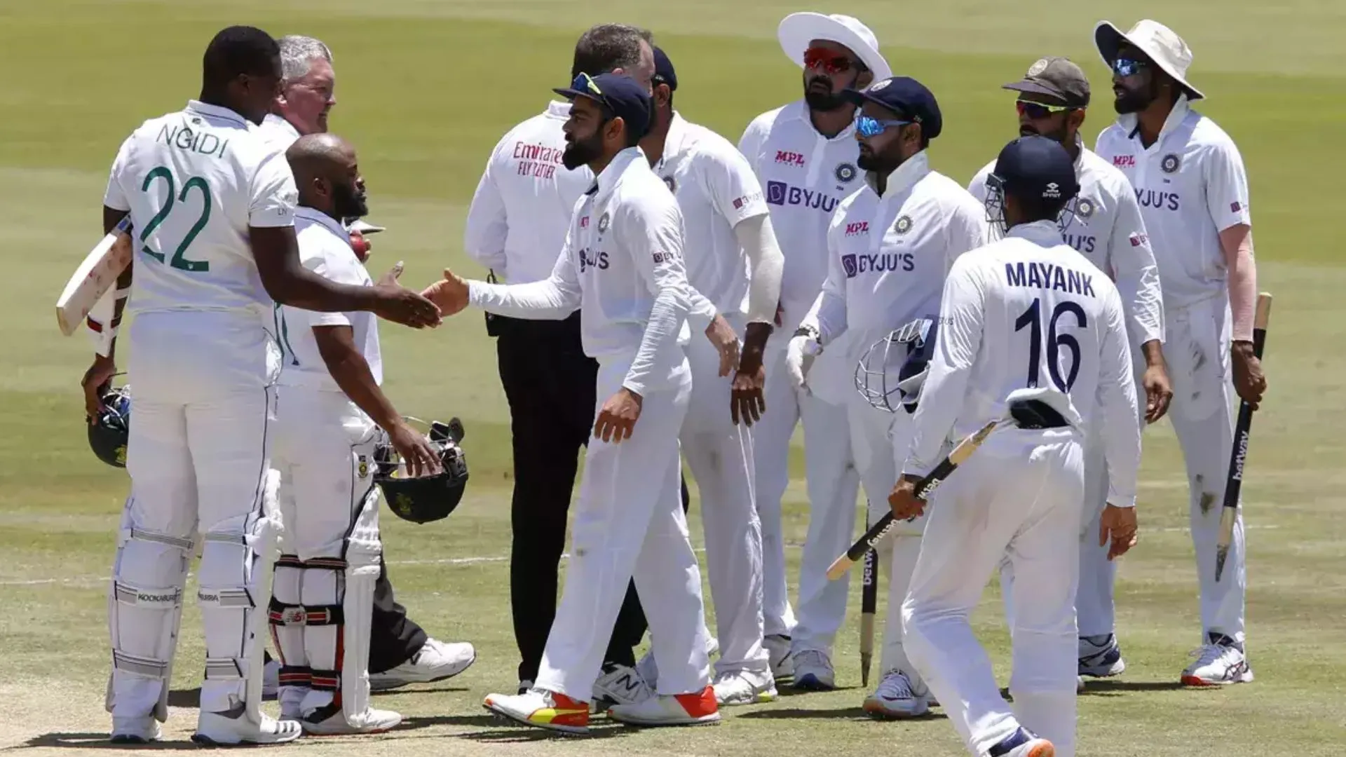 Team India और साउथ अफ्रीका के बीच खेले जाएंगे 2 टेस्ट