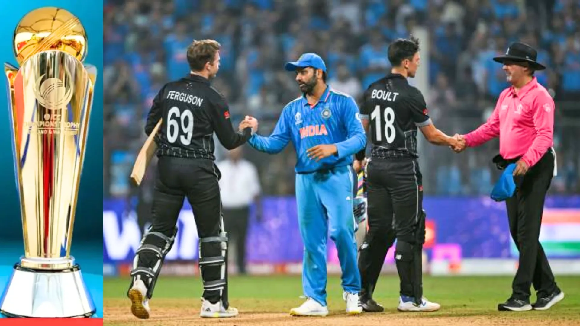 IND vs NZ: 24 साल बाद चैपियंस ट्रॉफी में होगी भिड़ंत 