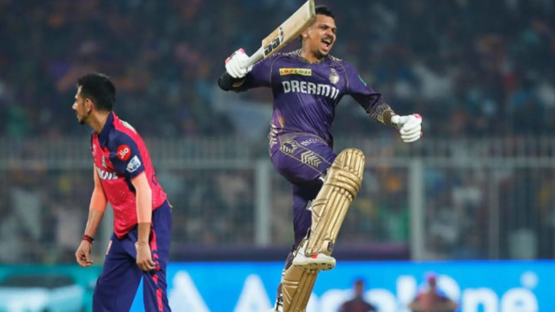 Sunil Narine ने 56 गेंद में गेंदों में बनाए 109 रन