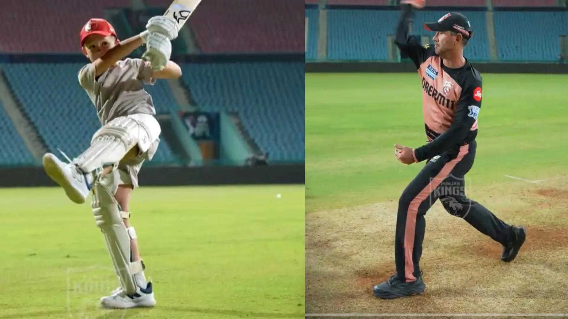 Ricky Ponting के बेटे को कराई ट्रेनिंग 