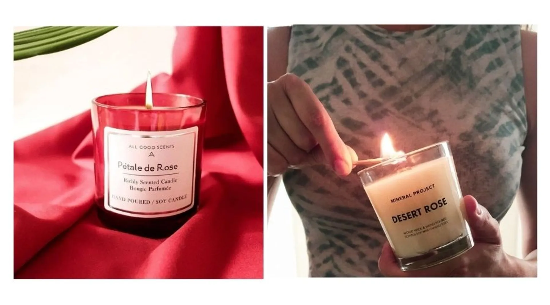 Rose Scented Candles FI